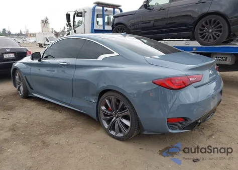 2022 Infiniti Q60 Red Sport 400 from USA, damaged, VIN JN1FV7LK6NM660788